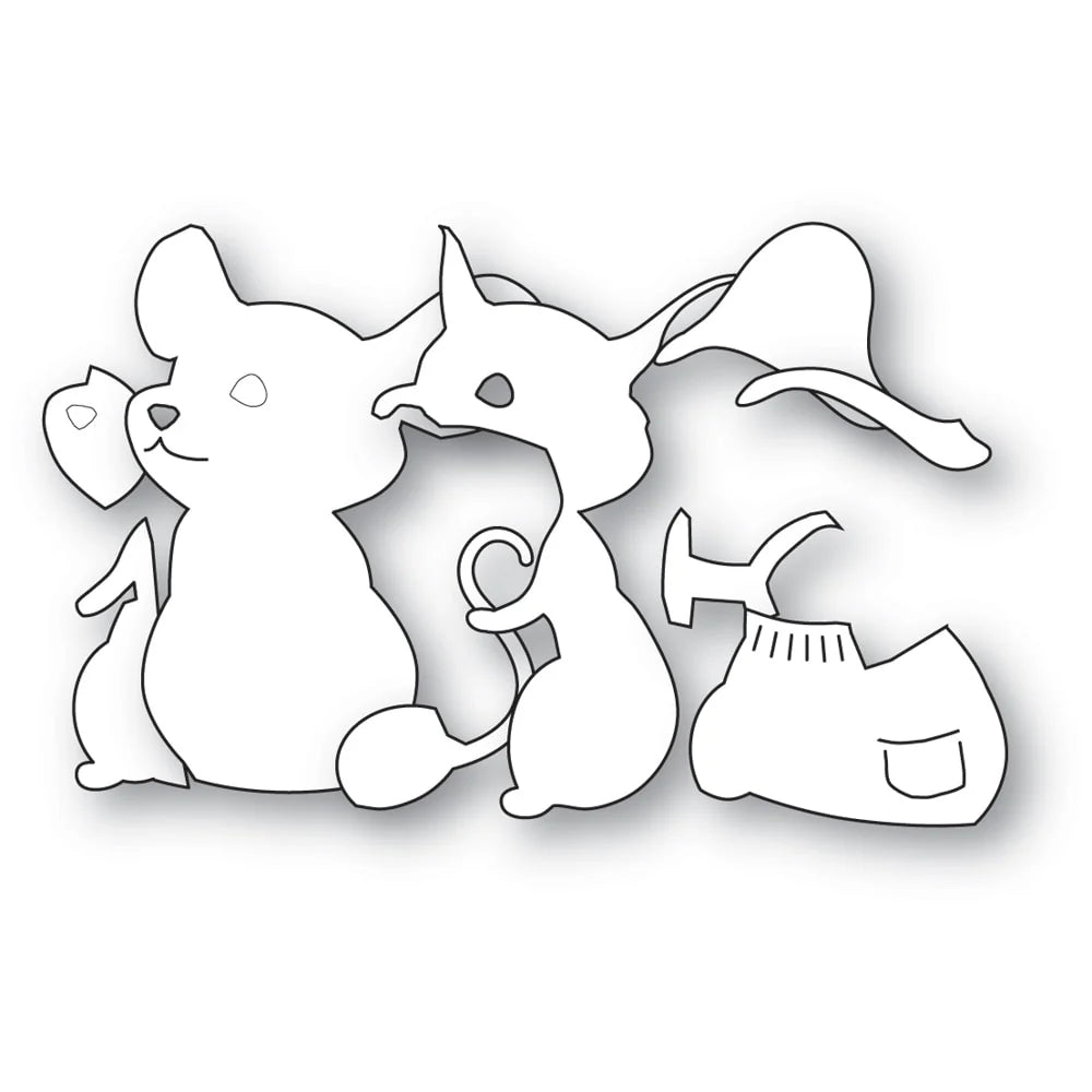 Milo Mouse Craft Die Set