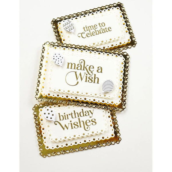 Party Balloon Fresh Cuts White Tags