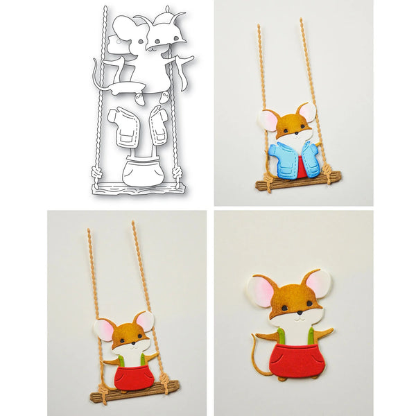 Sebastian Mouse Craft Die Set