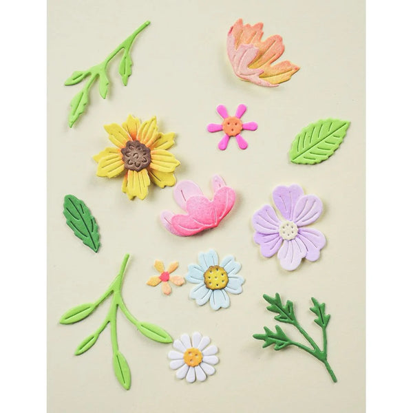 Woven Flower Basket Die Set