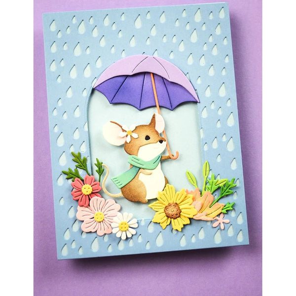 Woven Flower Basket Die Set