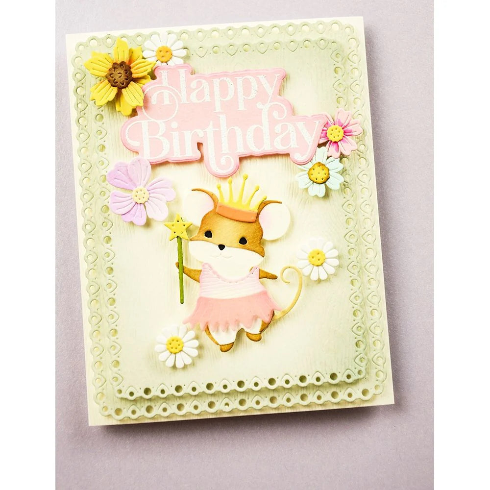 Woven Flower Basket Die Set