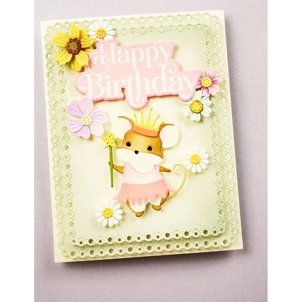 Woven Flower Basket Die Set