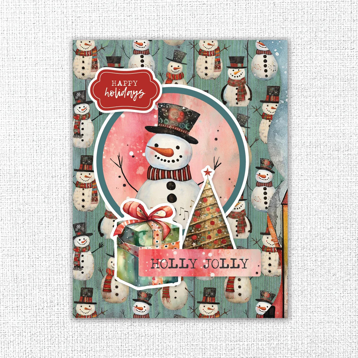{coming soon!} Merry & Bright Mini Junk Journal Folio Kit