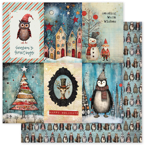 Merry & Bright 12x12 Double-Sided Singles