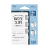 Silver Chiratto Index Clips