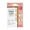 Chiratto Brass Index Clips