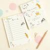 Cute Cat To Do List Memo Pad