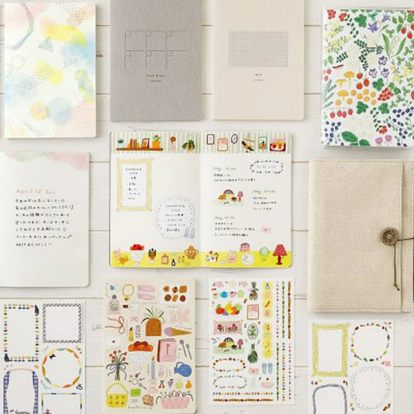 Yuru Log B6 Free Diary Monthly {Undated Calendar} | Midori