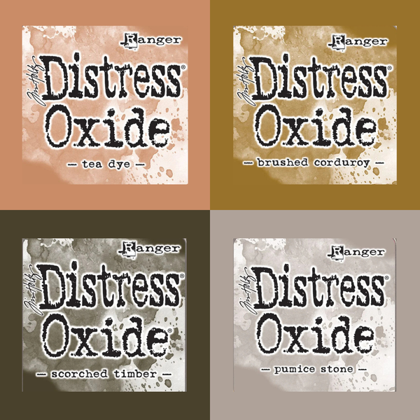 Mini Oxide Ink Pads Set 18 {neutrals} | Tim Holtz