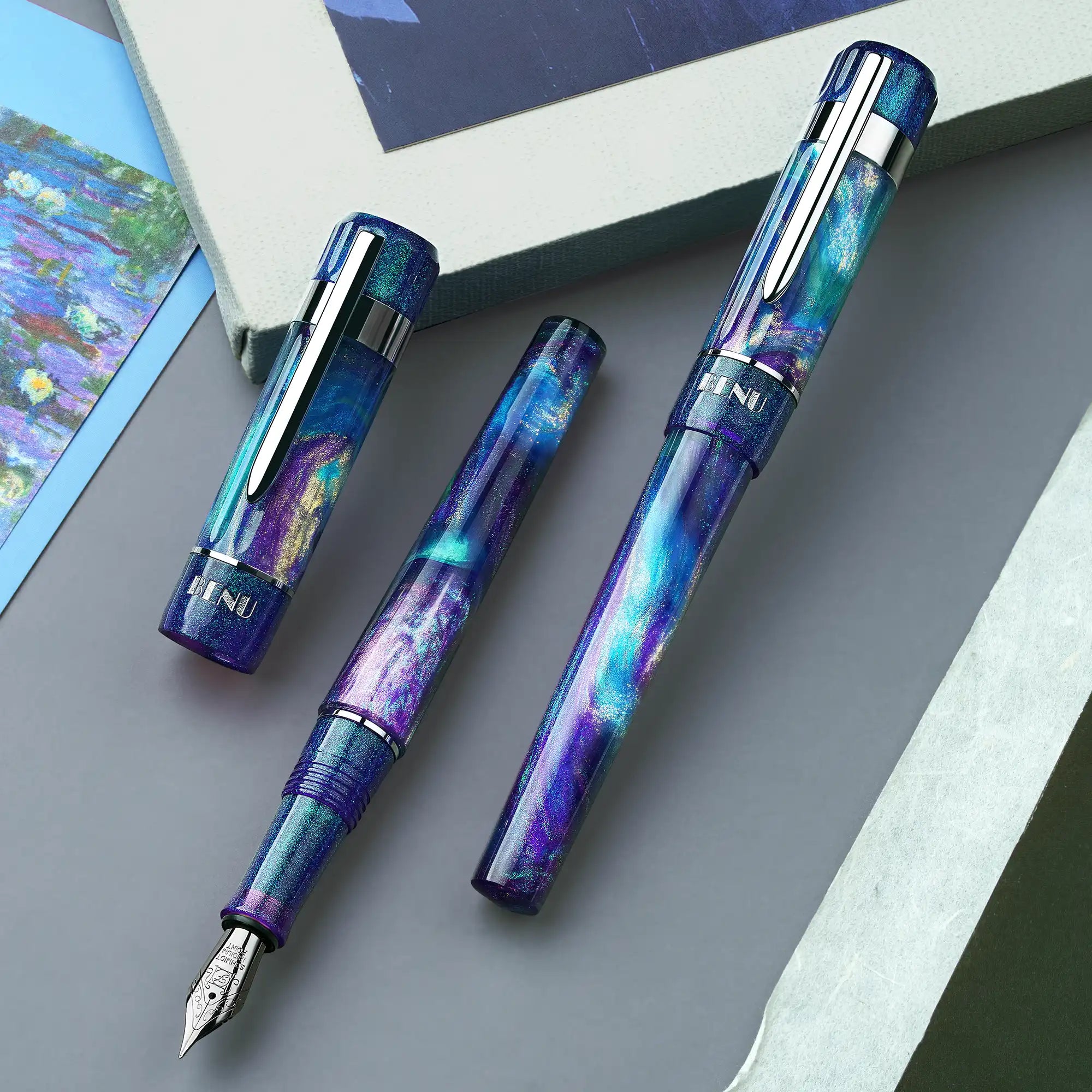 Monet Tribute Fountain Pen