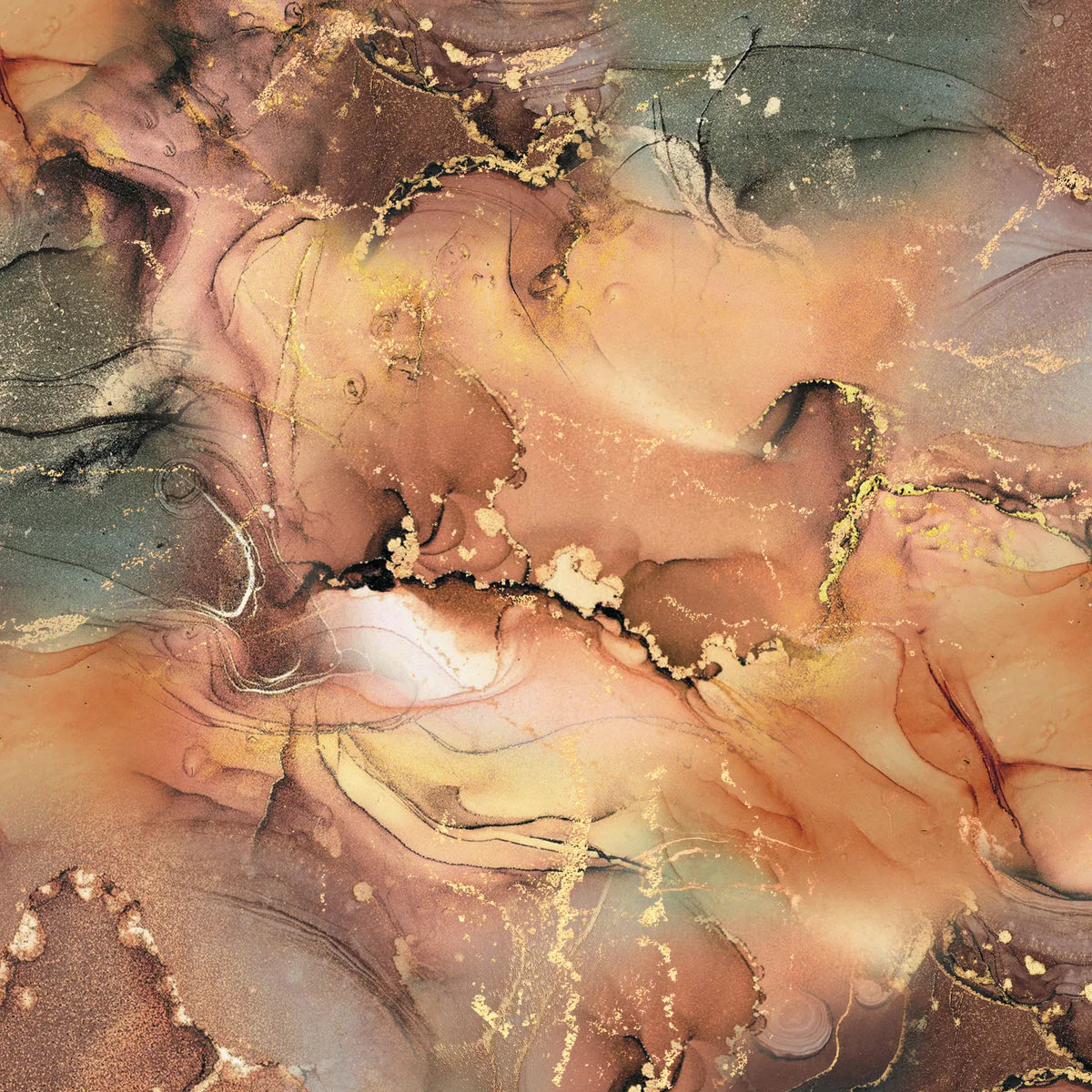 Imperial Topaz 12x12 Foiled Paper Pad