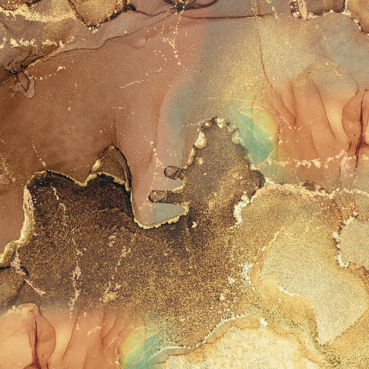 Imperial Topaz 12x12 Foiled Paper Pad