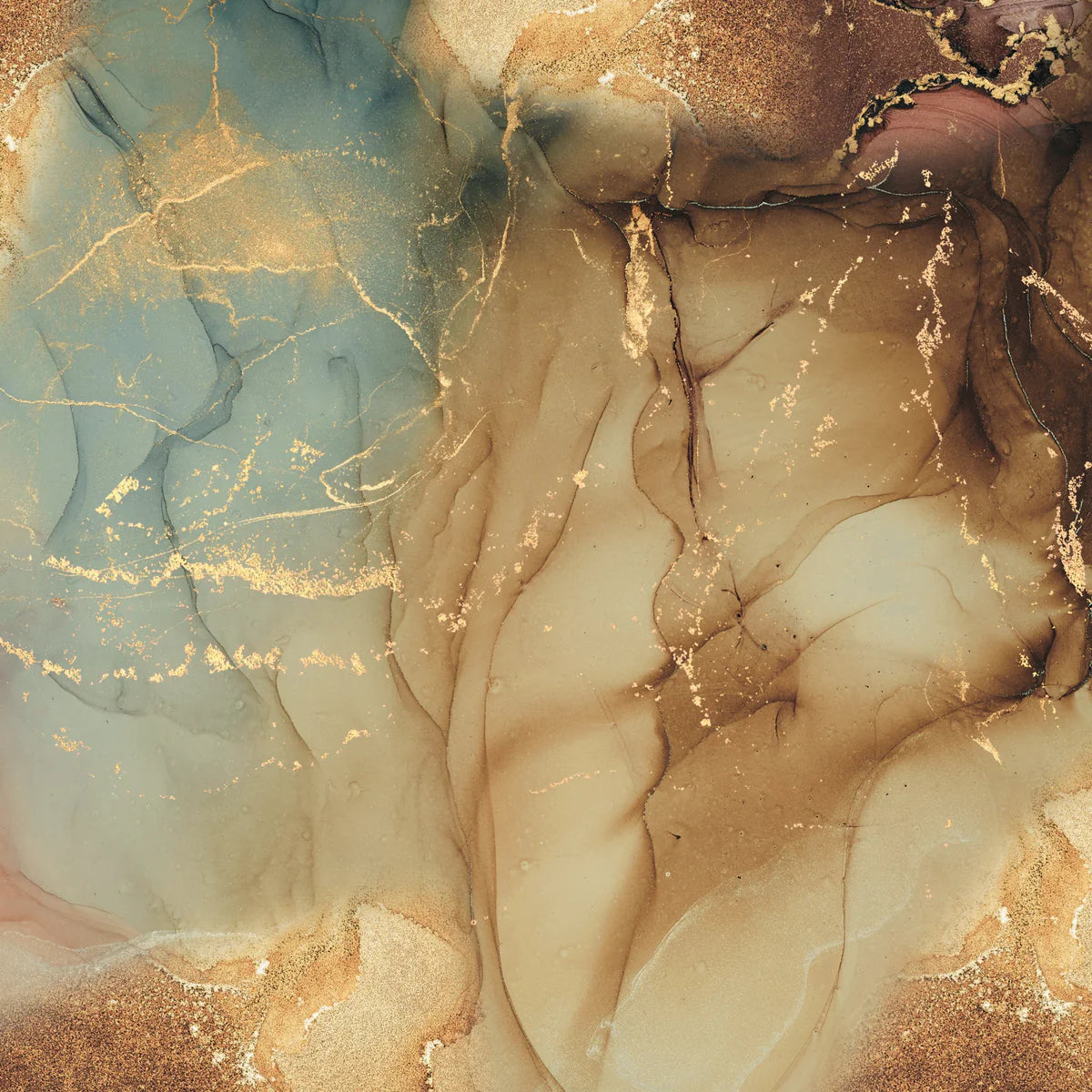 Imperial Topaz 12x12 Foiled Paper Pad