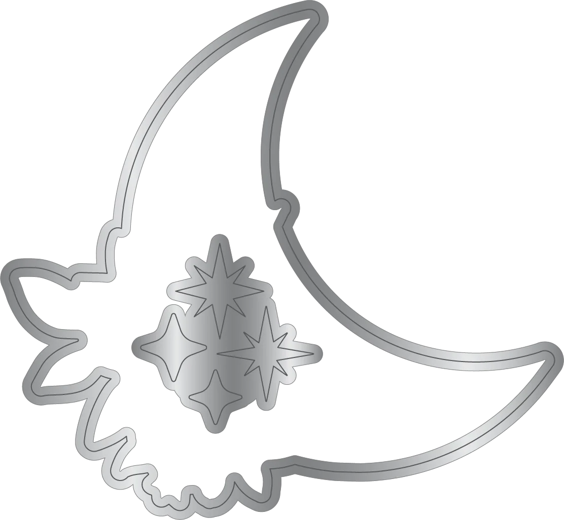 Moon Bloom Stamp + Die Set | Nature's Garden