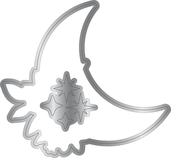 Moon Bloom Stamp + Die Set | Nature's Garden