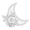 Moon Bloom Stamp + Die Set | Nature's Garden