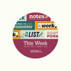 This Week Washi Tape