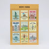 Travel Destinations Postage Stamp Sticker Sheets | L'après-midi