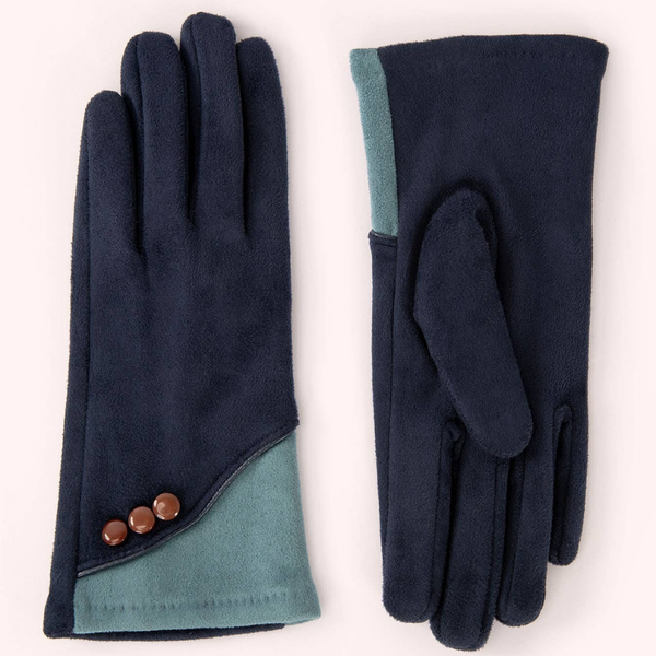Navy & Ice Rowan Gloves {Black Friday Deal}