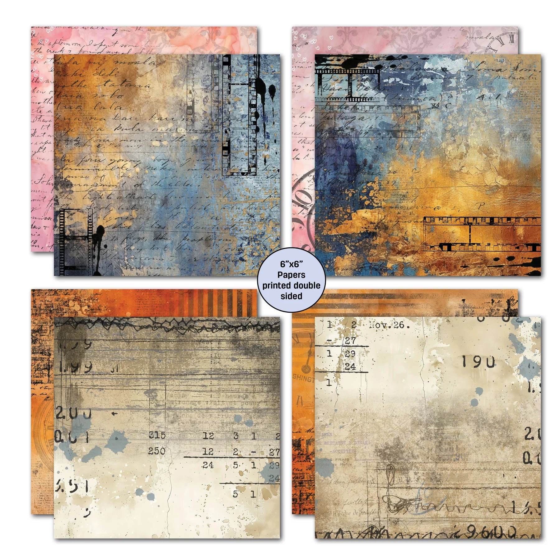 Oh Texture 6x6 Double-Sided Paper Pack