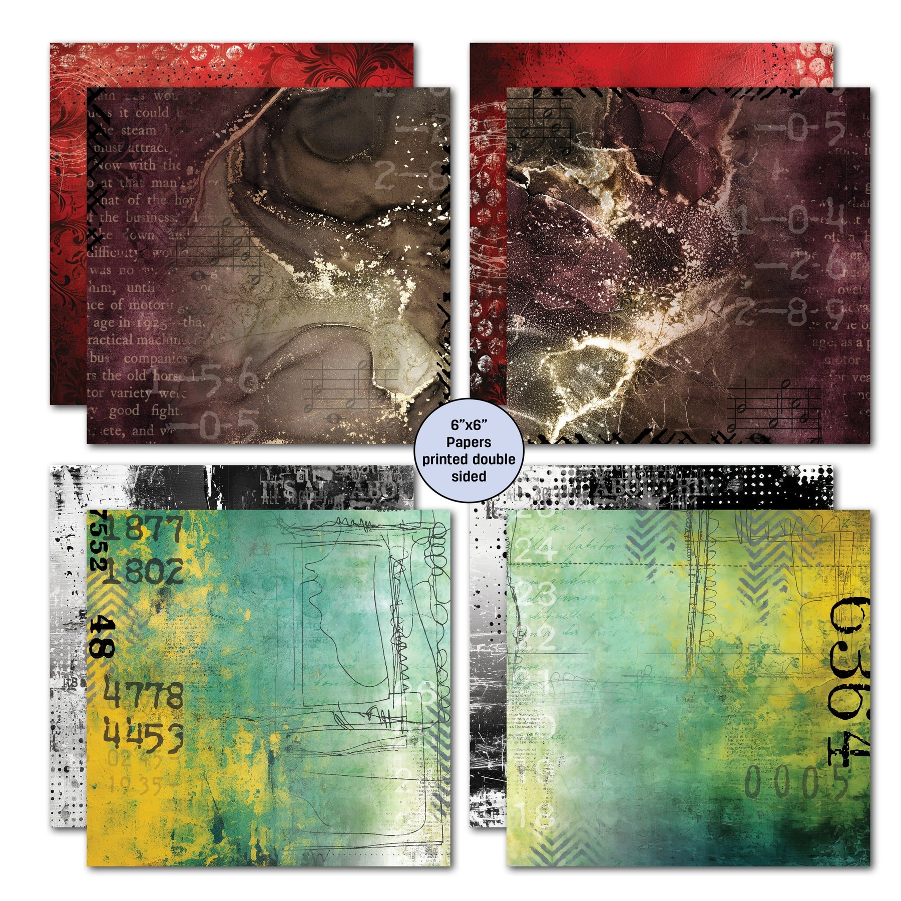 Oh Texture 6x6 Double-Sided Paper Pack