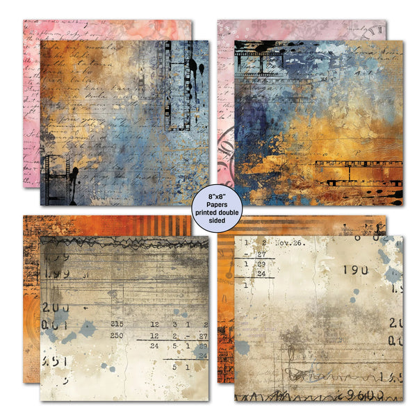 {coming soon!} Oh Texture 8x8 Double-Sided Paper Pack