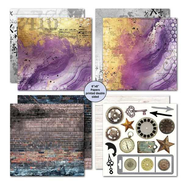 {coming soon!} Oh Texture 8x8 Double-Sided Paper Pack