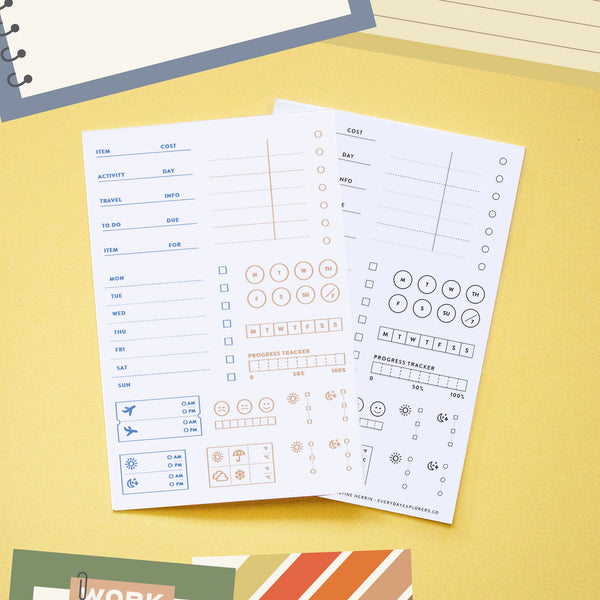 On Track {Throwback!} 4x6 Clear Stamp Set