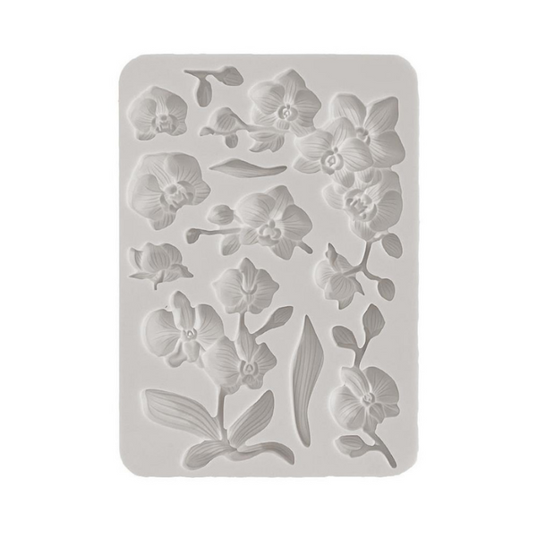 Orchids A5 Silicone Mould {Orchids + Cats}