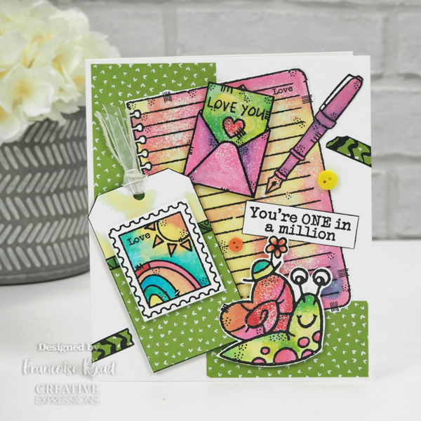 Owl Post 6x8 Clear Stamp Set | Francoise Read