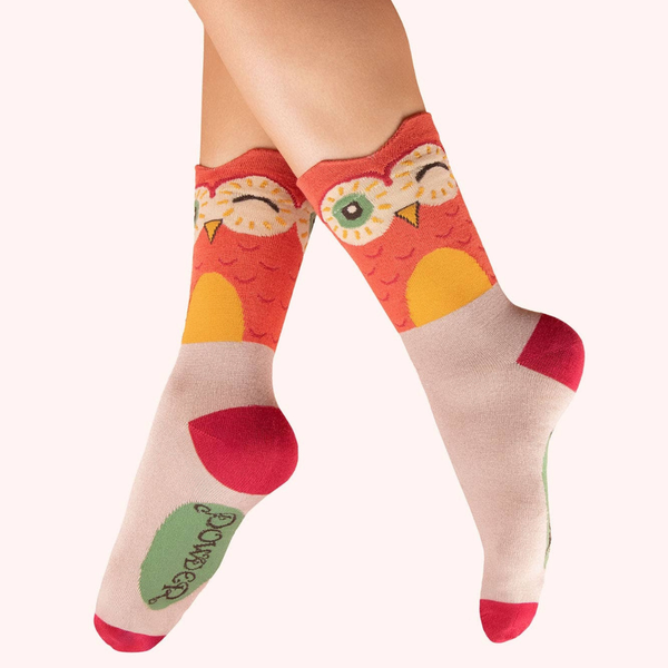 Owl Shaped Character Socks {Black Friday Deal}