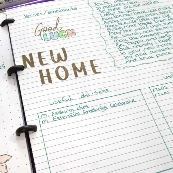 Notebook & Journaling 8x8 Paper Pad