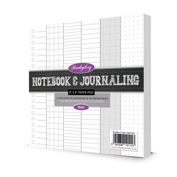 Notebook & Journaling 8x8 Paper Pad