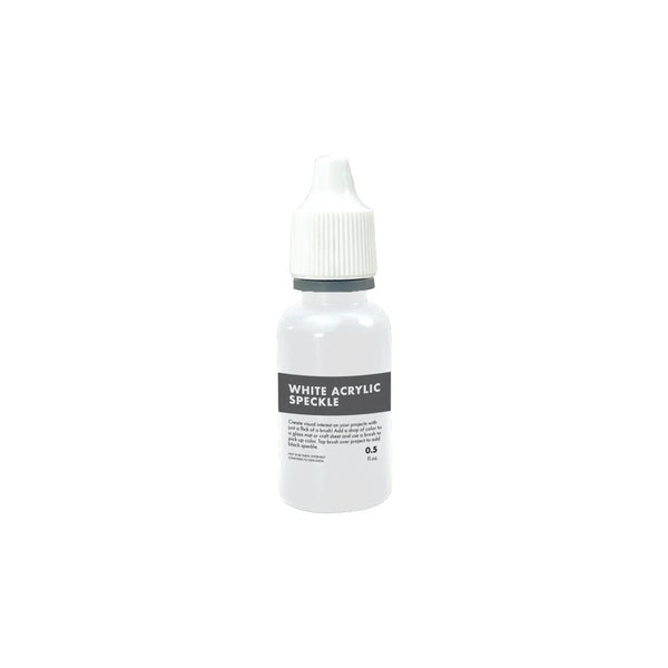 White Acrylic Speckle Ink