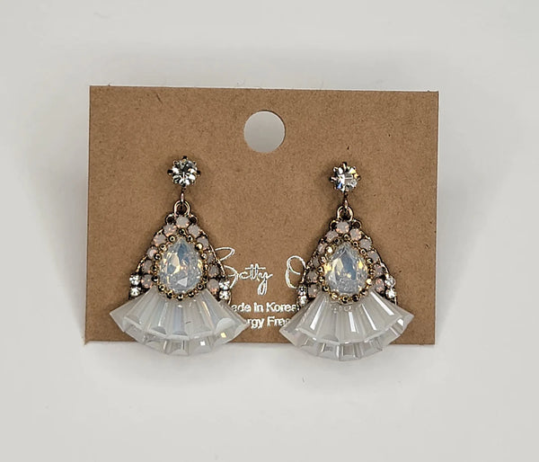 Skirted Jewel Earrings