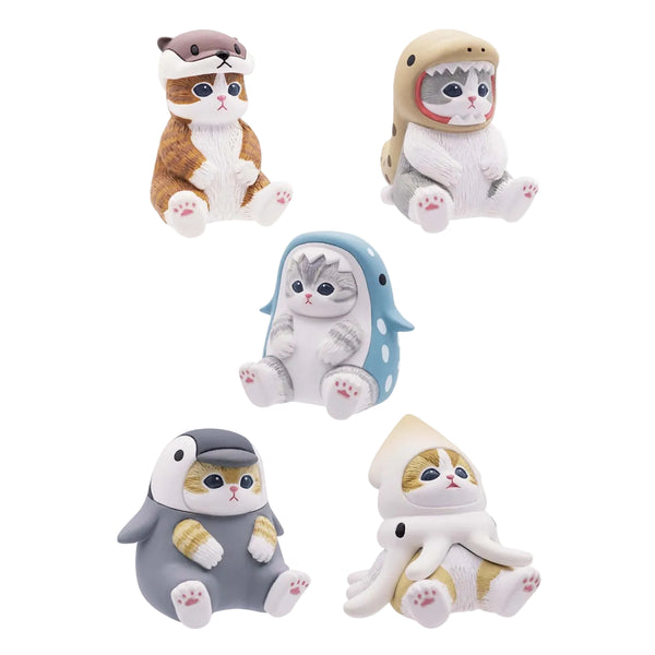 Mofusand Marine Life Meow Sitting Pose Blind Box