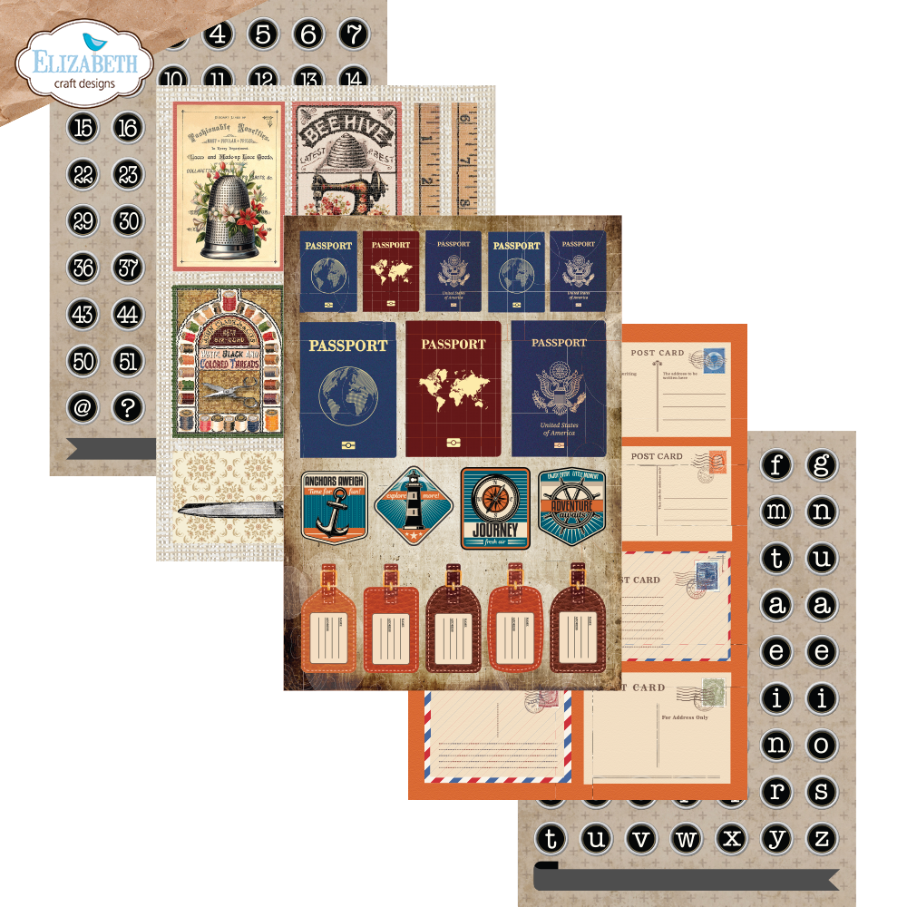 Everyday Ephemera 2 Cardstock + Ephemera Pack