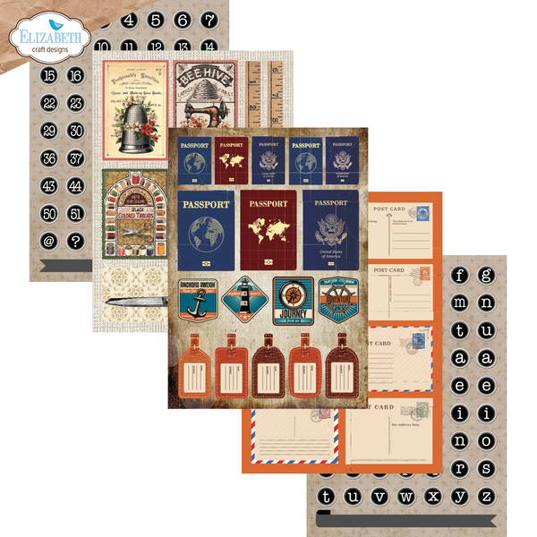 Everyday Ephemera 2 Cardstock + Ephemera Pack