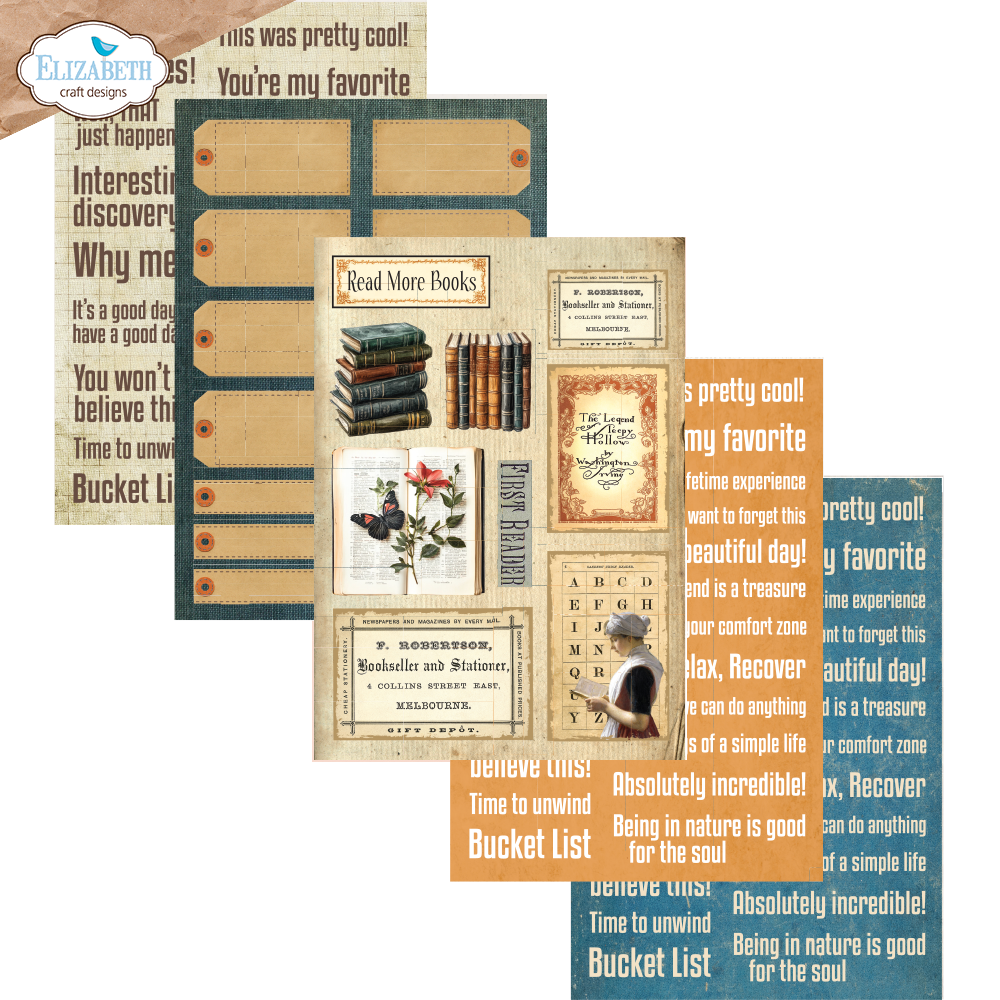 Everyday Ephemera 2 Cardstock + Ephemera Pack