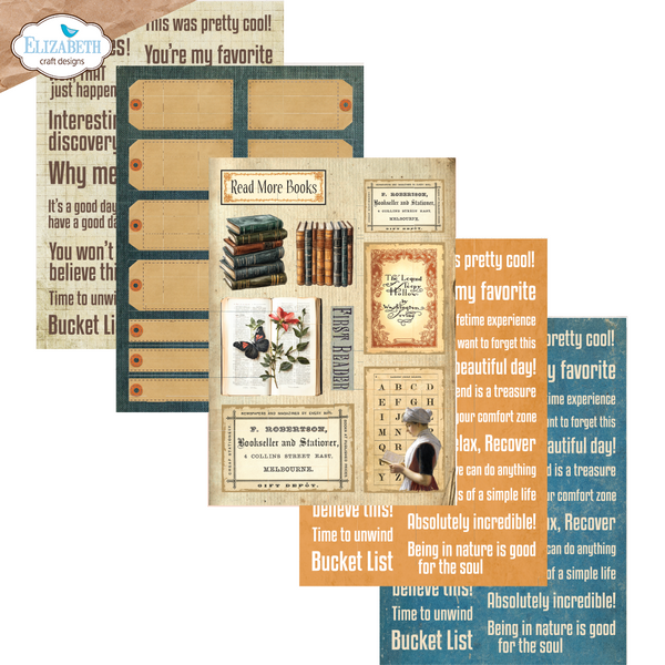 Everyday Ephemera 2 Cardstock + Ephemera Pack