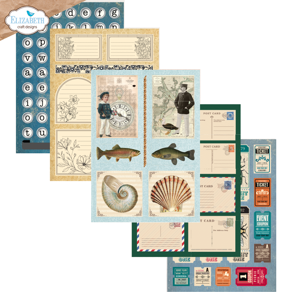 Everyday Ephemera 2 Cardstock + Ephemera Pack