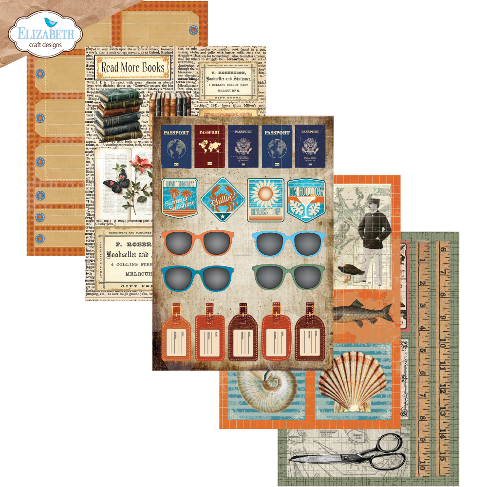 Everyday Ephemera 2 Cardstock + Ephemera Pack