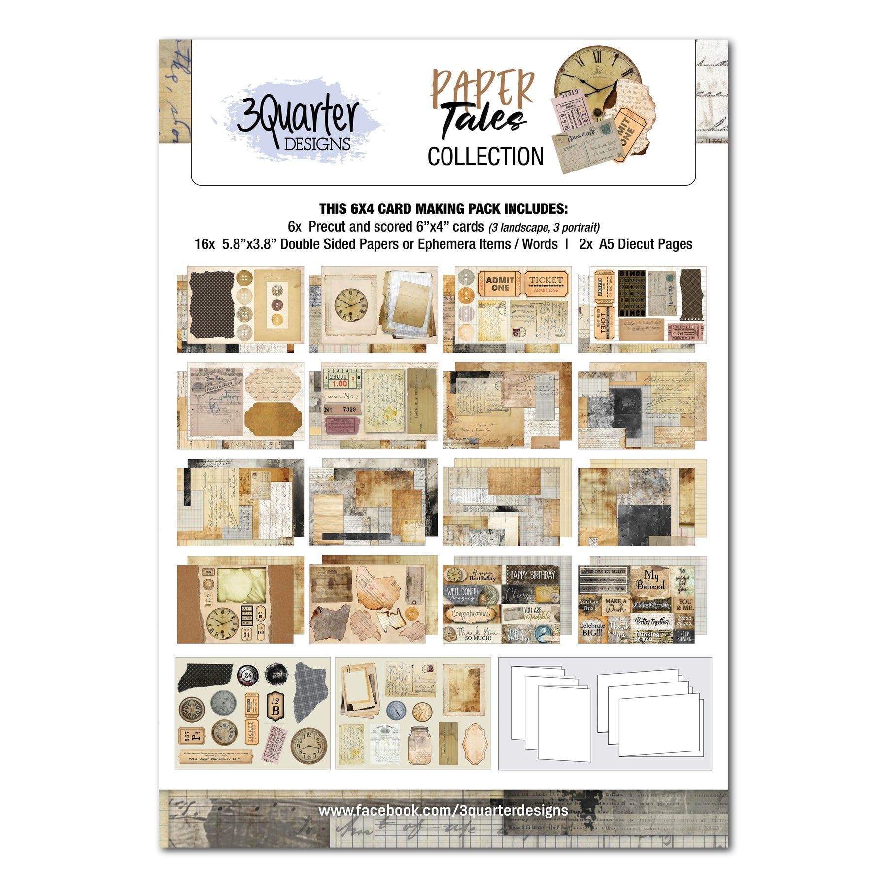 Paper Tales 6x4 Card Pack
