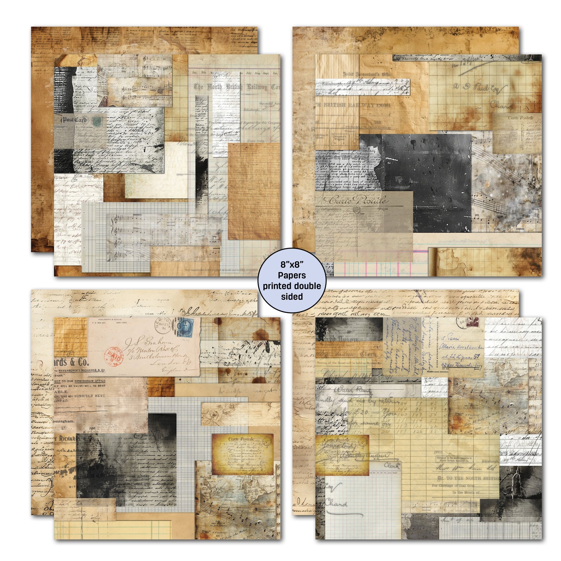 Paper Tales 8x8 Paper Pack & Die-cuts Set