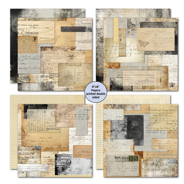Paper Tales 8x8 Paper Pack & Die-cuts Set