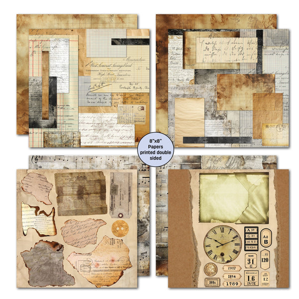 Paper Tales 8x8 Paper Pack & Die-cuts Set
