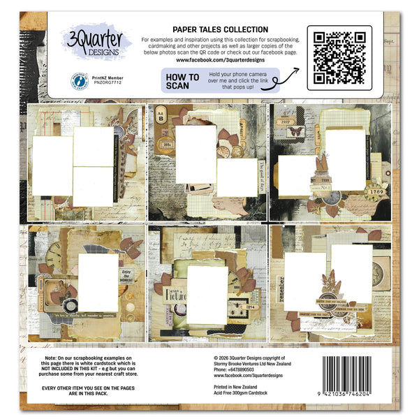 Paper Tales 12x12 Paper Pack & Die-cuts Set