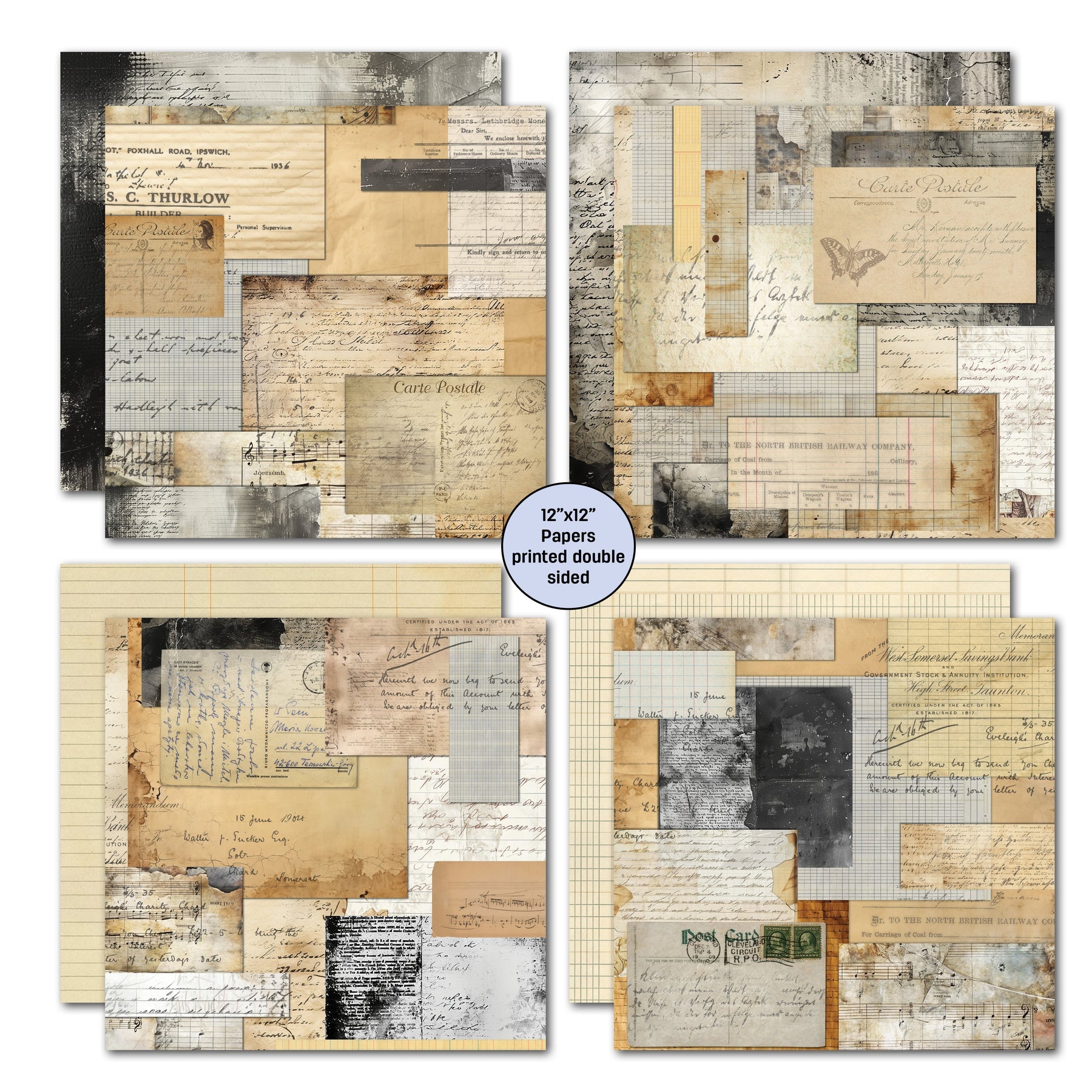 Paper Tales 12x12 Paper Pack & Die-cuts Set
