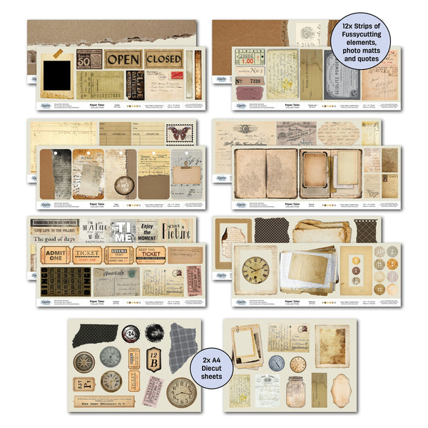Paper Tales 12x12 Paper Pack & Die-cuts Set